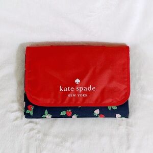 Kate Spade Strawberry Toss Packable Picnic Blanket